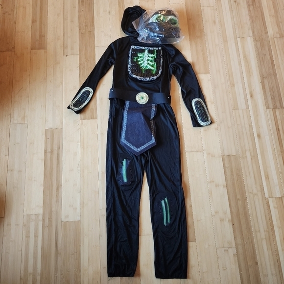 NWT Hyde & Eek! Boutique Kid's Light Up Phantom Ninja Halloween Costume Cosplay - Picture 10 of 16